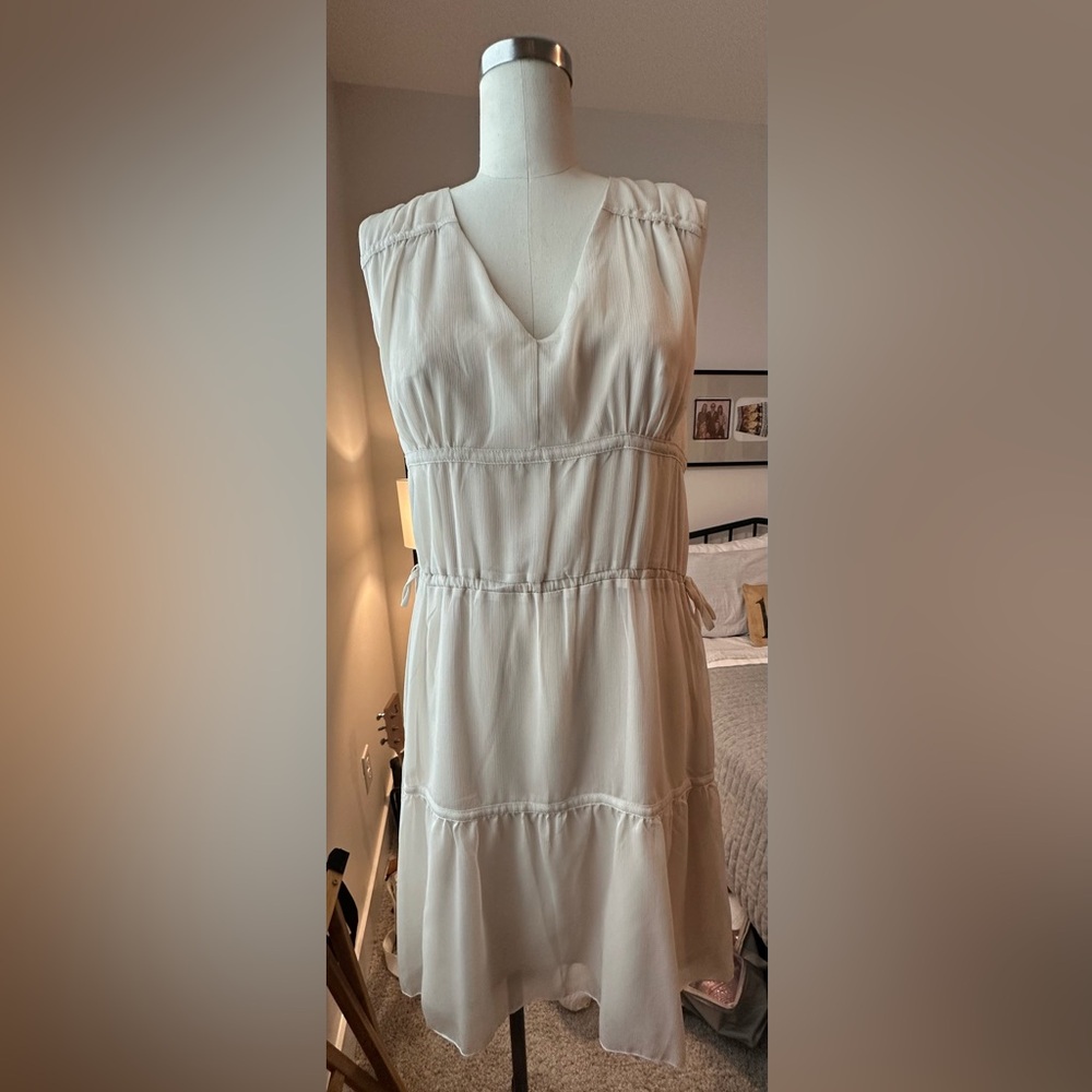 Gap Elegant Cream Dress